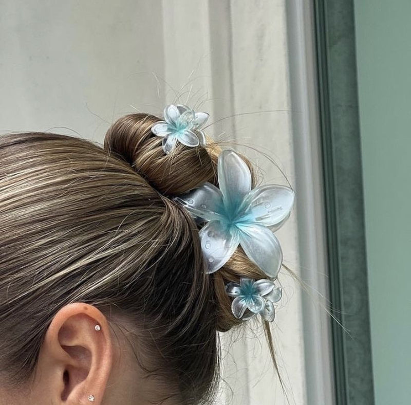 Mini Stargirl Hibiscus Hair-Clips