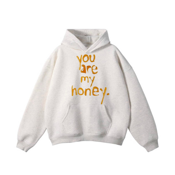 “Honey I’m home” Oatmeal Grey limited Xo Hoodie