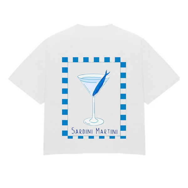 “Sardini Martini” Boxy T-shirt