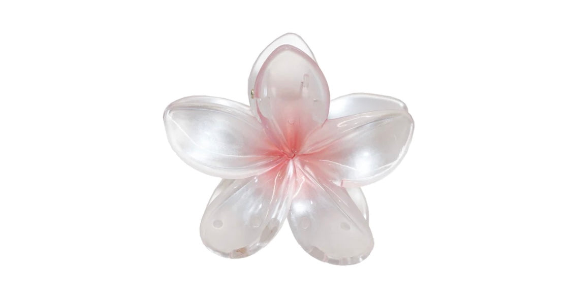 Metallic Angel Hibiscus Hair-Clip