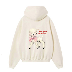 Limited Edition Je t'aime Lamb Hoodie