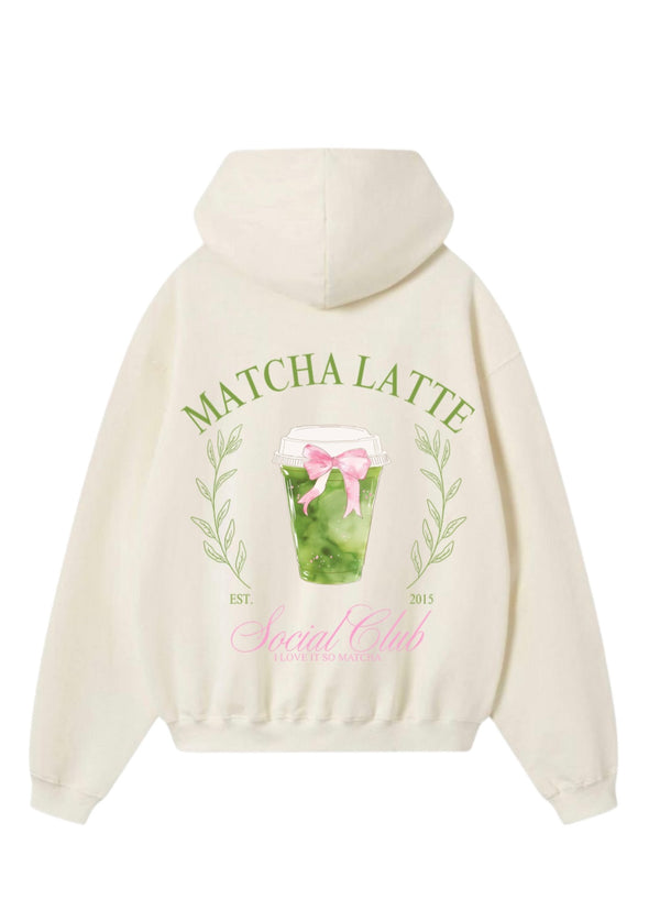 Matcha Club Hoodie limited color*