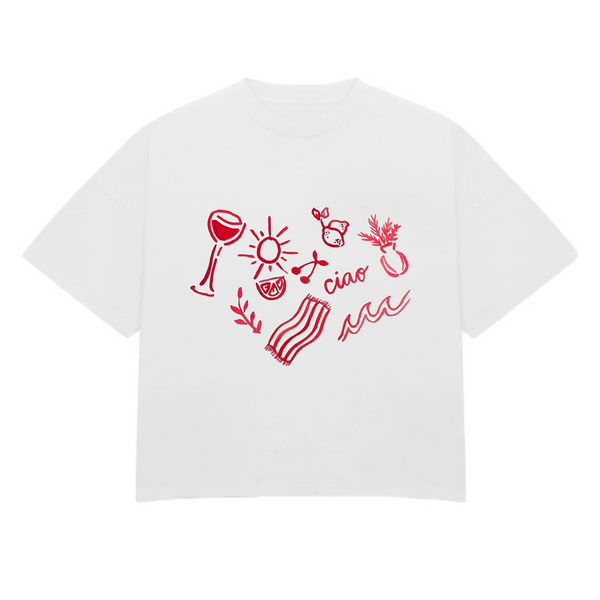 “Dolce Vita” Boxy T-shirt