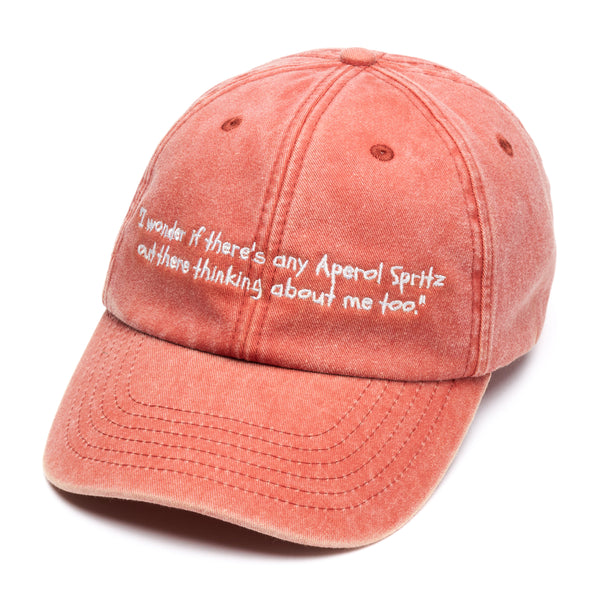 “Aperol-Spritz “ Vintage Washed Cap