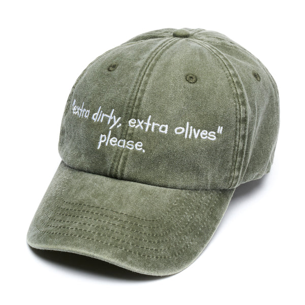 “Dirty-Martini” Vintage Washed Cap