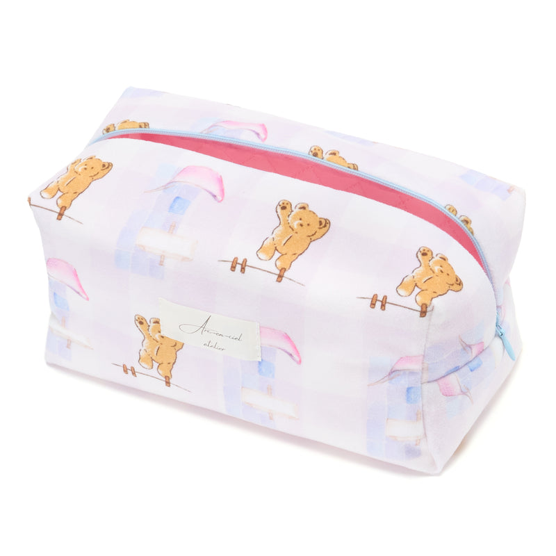 Lavander Laundry Teddy Pouch