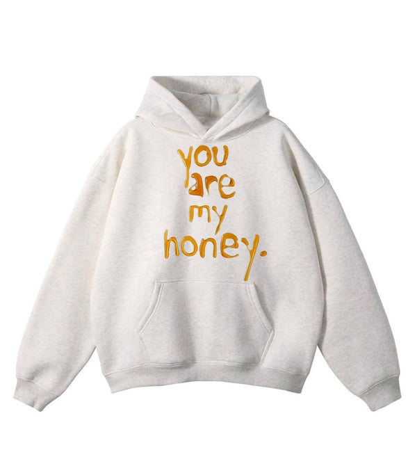 “Honey I’m home” Oatmeal Grey limited Xo Hoodie