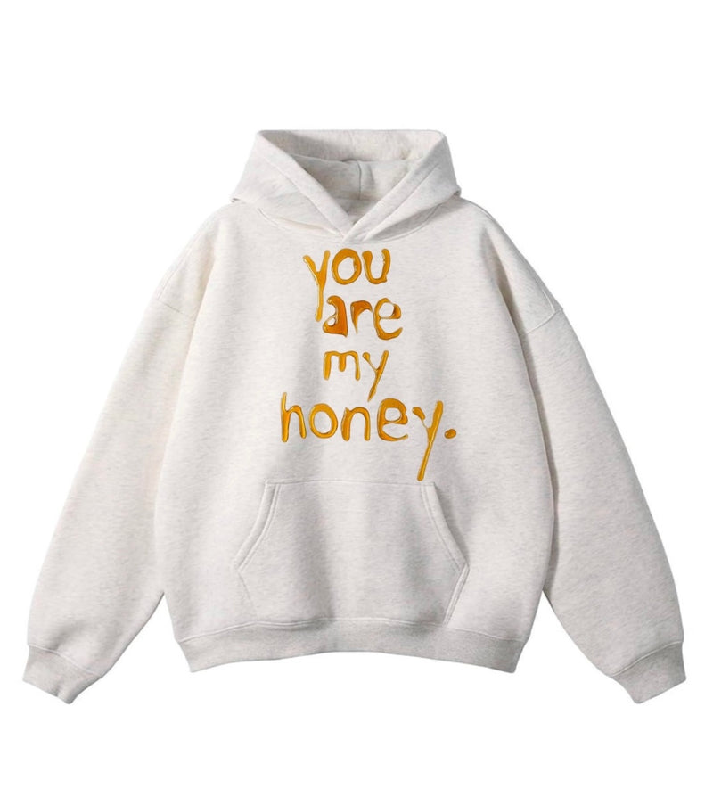 “Honey I’m home” Oatmeal Grey limited Xo Hoodie