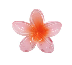 Orange Guava Hibiscus Hair-Clip