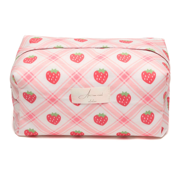 “Strawberry-Girl” Beauty Pouch
