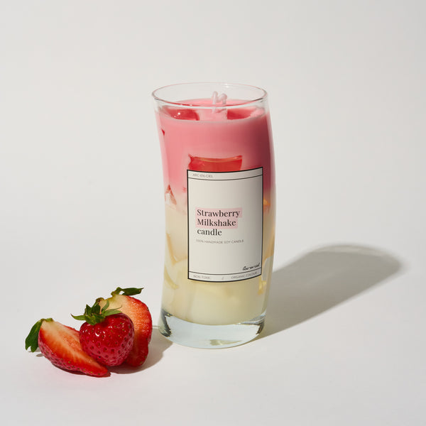 Strawberry Milkshake Scented Candle