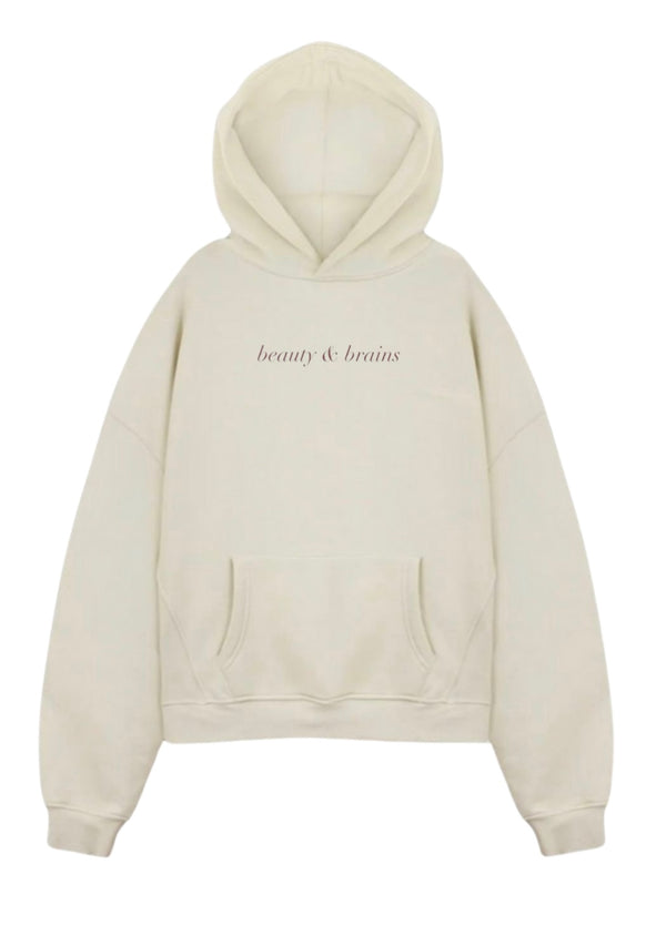 Beauty & brain Hoodie