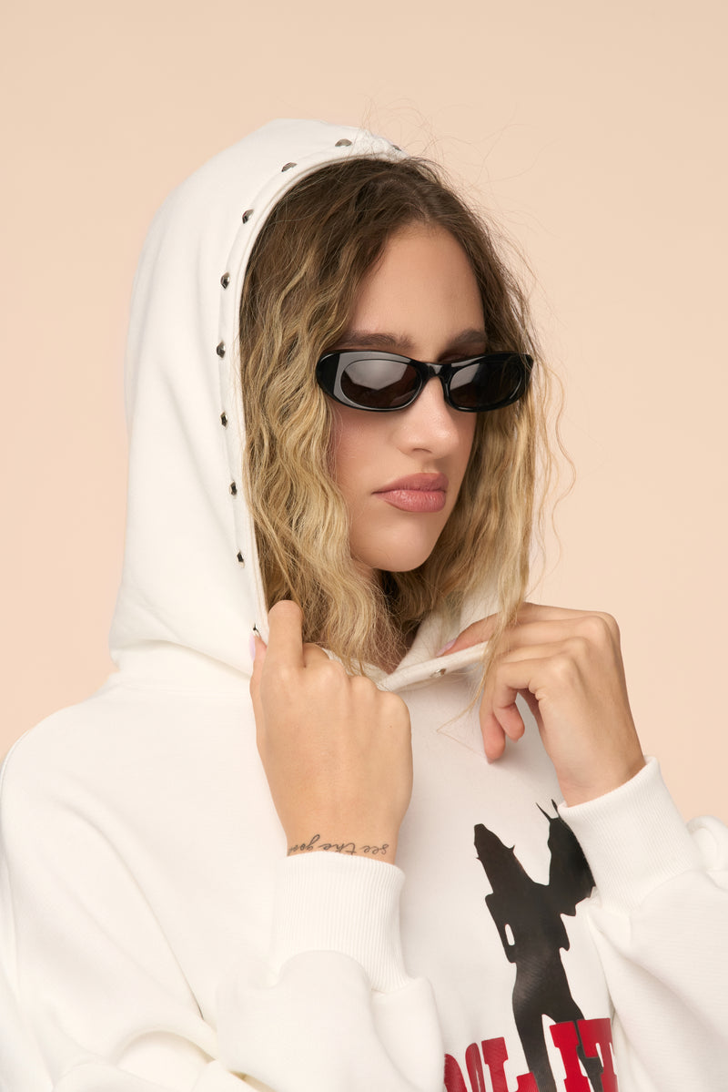 “Ride It Cool” Studded Hoodie