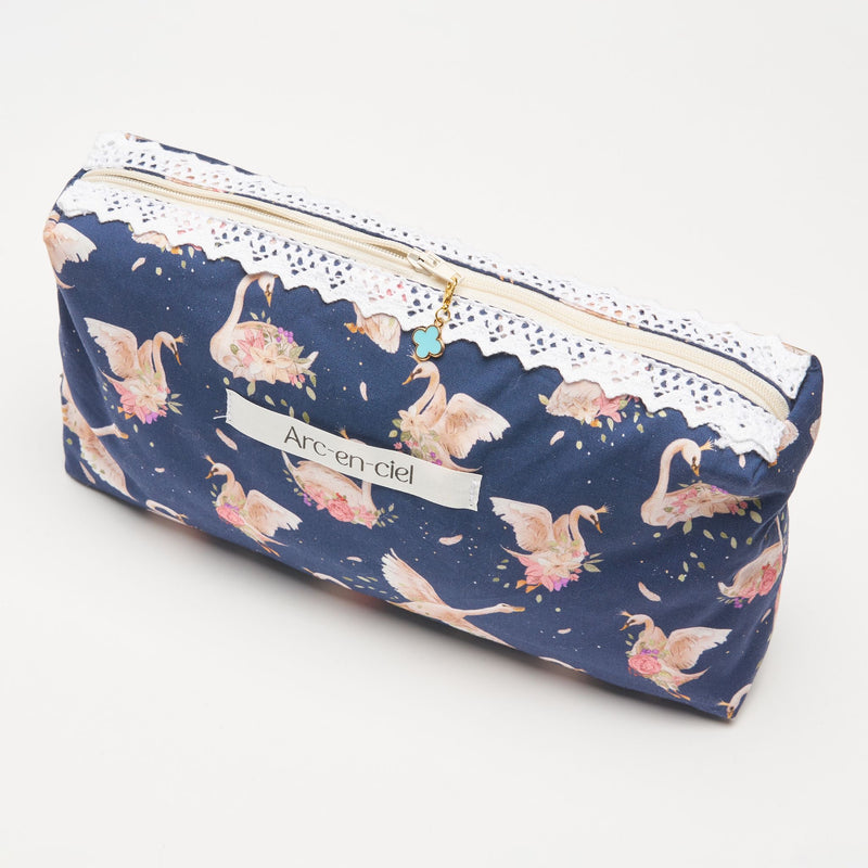 The Pink Swans Pouch